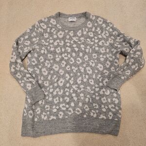 Old Navy Leopard Print Sweater